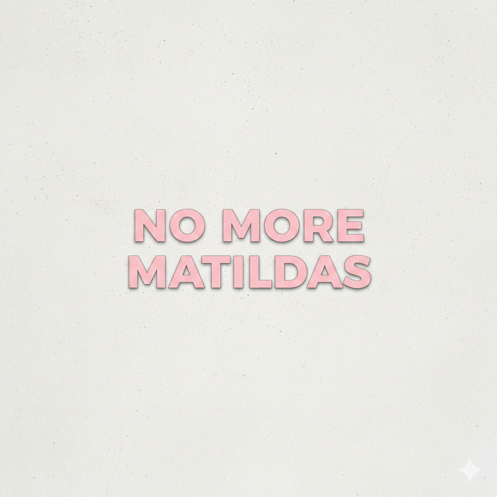 Effetto Matilda: le scienziate “derubate”